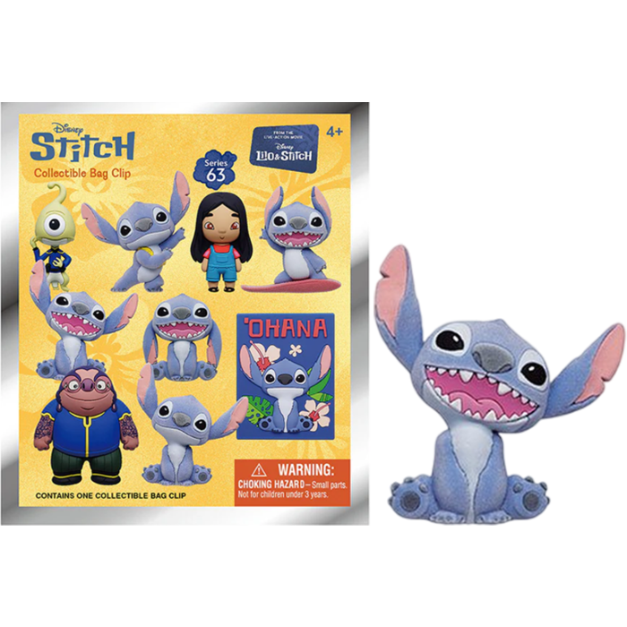 Lilo & Stitch Movie (2025) 3D Foam Figural Bag Clip Blind Bag (Disney Series 63)