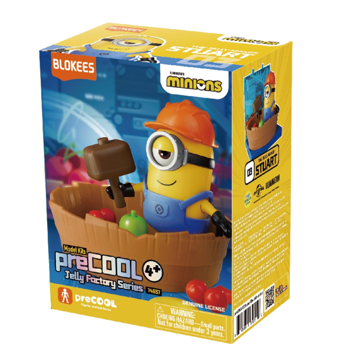 Blokees Minion preCOOL Jelly Factory Series Mini Model Kit