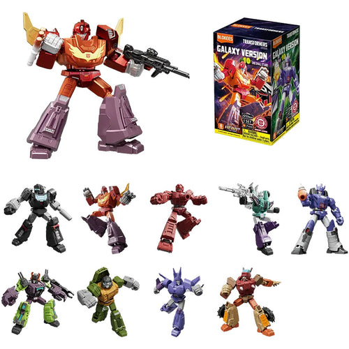 Blokees Transformers Galaxy Version 10 One Shall Stand Blind Box Model Kit