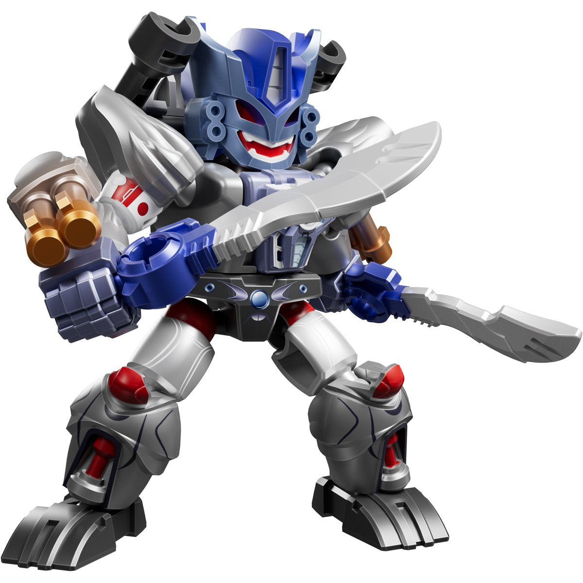 Blokees Transformers Defender Version 06 Brutal Fang Blind Box Mini Model Kit
