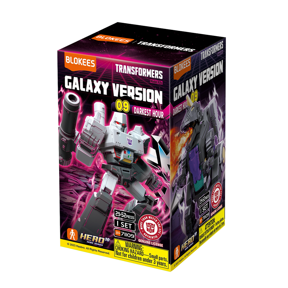 Blokees Transformers Galaxy Version 09 Darkest Hour Mini Model Kit
