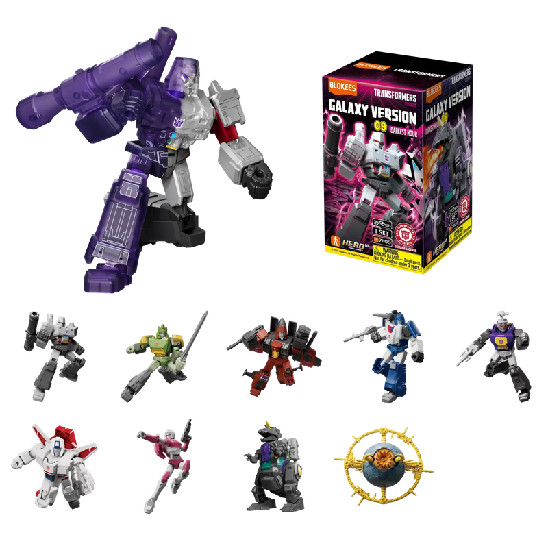 Blokees Transformers Galaxy Version 09 Darkest Hour Mini Model Kit