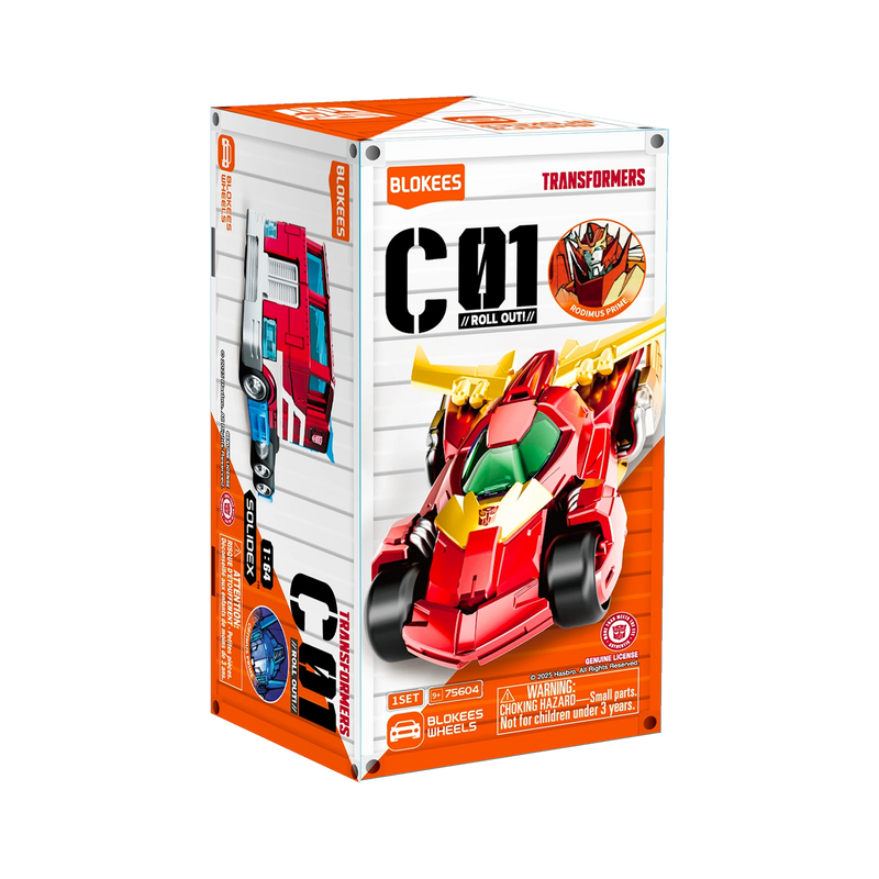 Blokees Wheels - Transformers C01 Roll Out! Blind Box Mini Model Kit