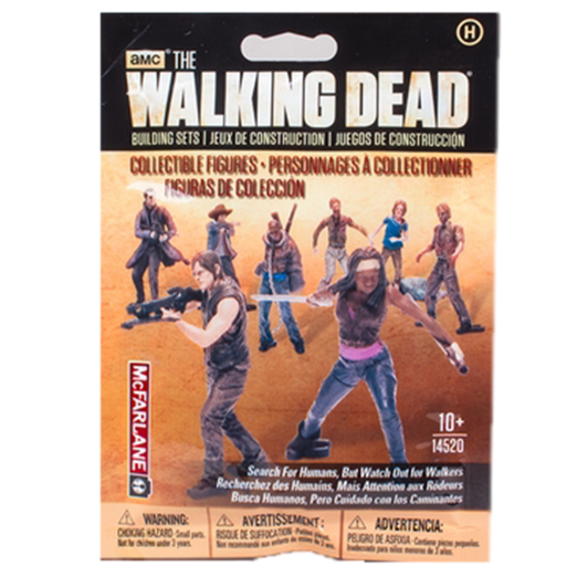 The Walking Dead Building Sets Collectible Figures Mystery Pack Series 1