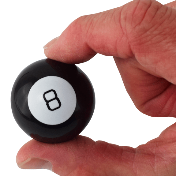 World's Smallest Magic 8 Ball