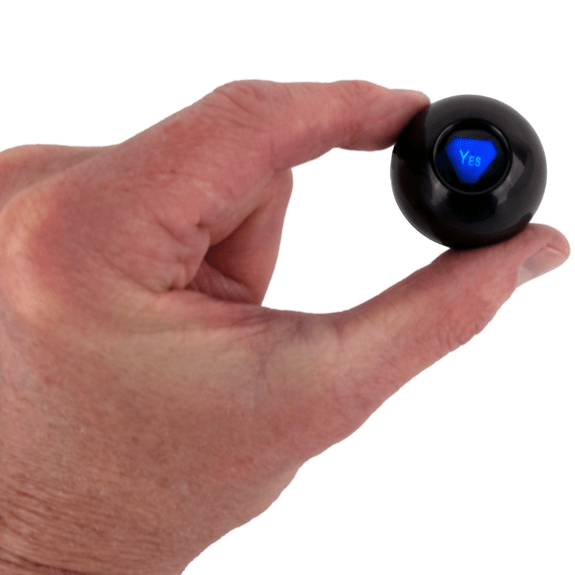 World's Smallest Magic 8 Ball