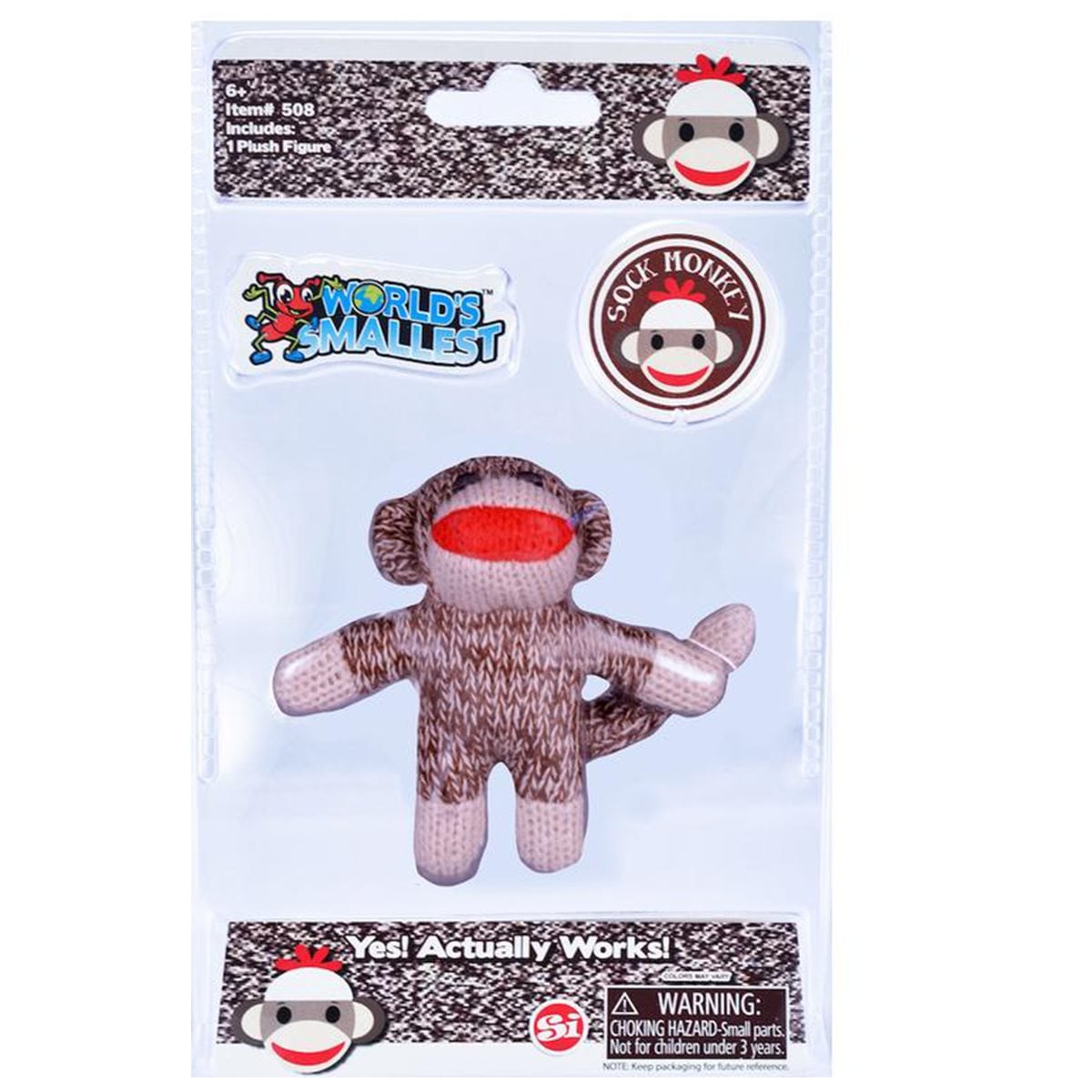 World's Smallest Sock Monkey
